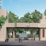 福建省公安厅大门副楼-警官之家